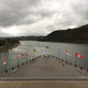 The view from the highest accessible point of the plinth of the statue. Mosel on the left, Rhine on the Right. This was a good spot for recent German immigrant duurtlang to practise the German Bundesländer.